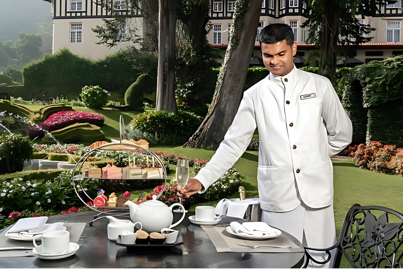 Colonial Style tea at the Grand Hotel