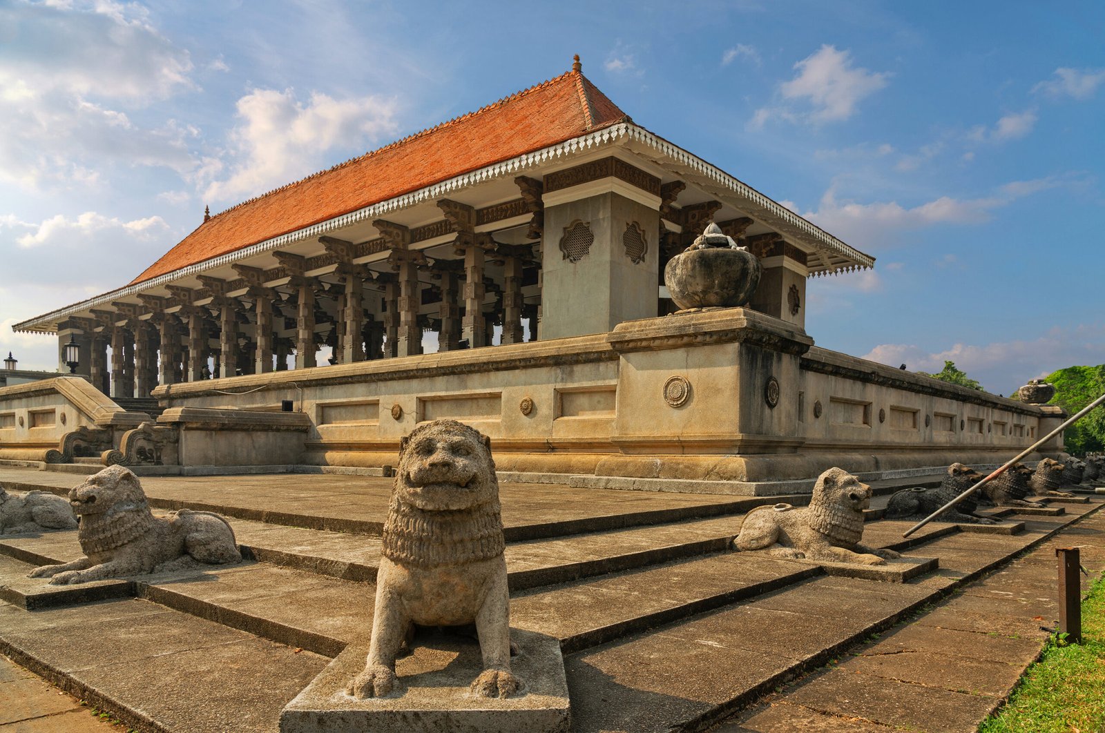 Colombo, Sri Lanka. Independence Memorial Hall is a national monument built for commemoration of the independence from the British rule,  Independence square.