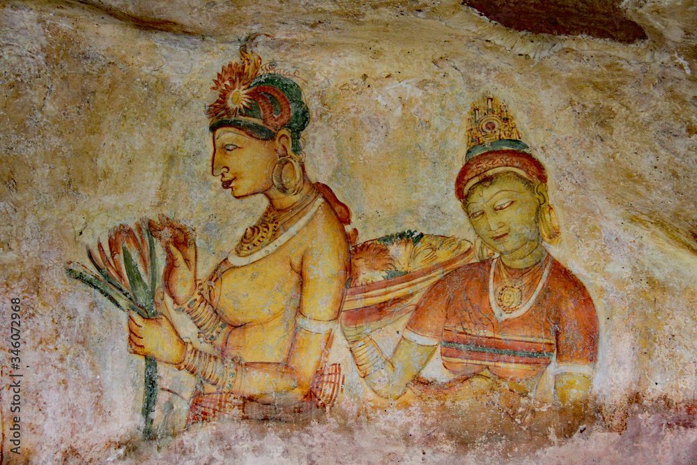 Sigiriya Frescos