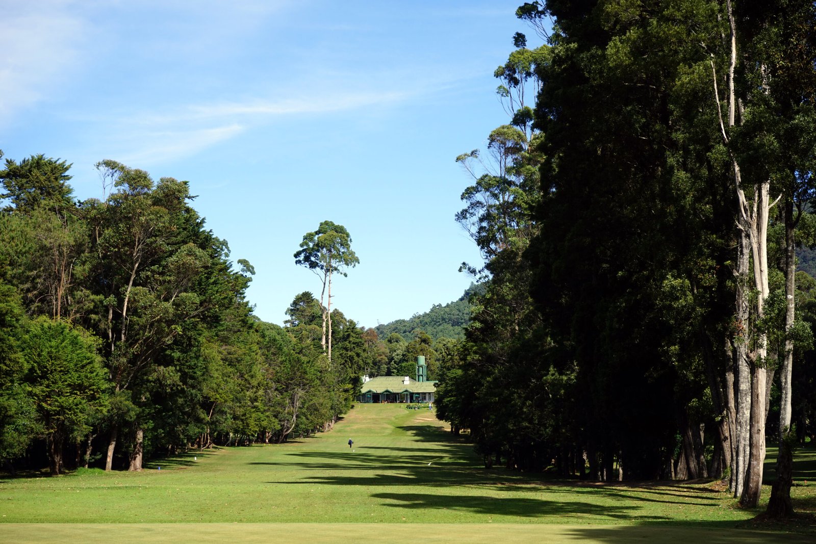NUWARA ELIYA, SRI LANKA - CIRCA JANUARY 2017 Golf field