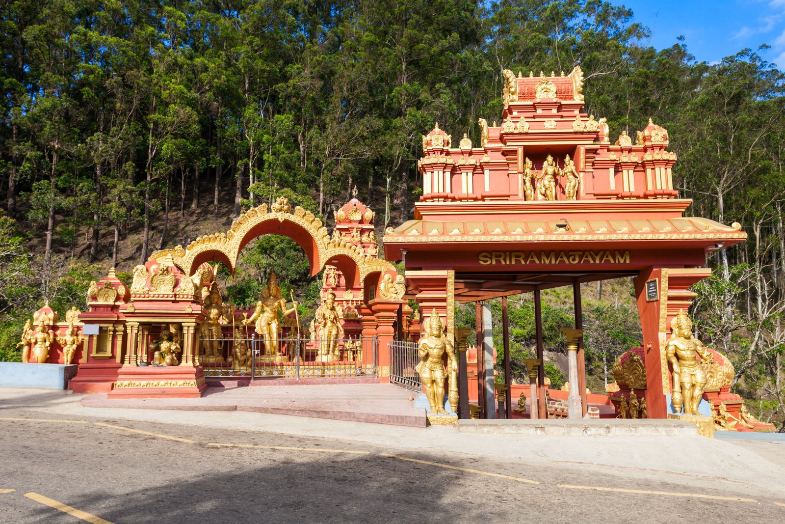 Seetha Amman Temple is a hindu temple in Nuwara Eliya. Seetha Amman Temple located on the place, where Sita was held captive by  
Ravana.