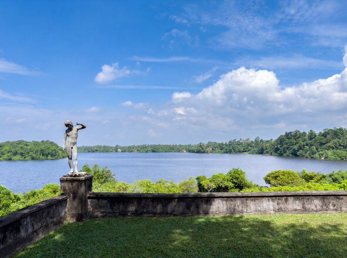 The Lunuganga Estate in Bentota